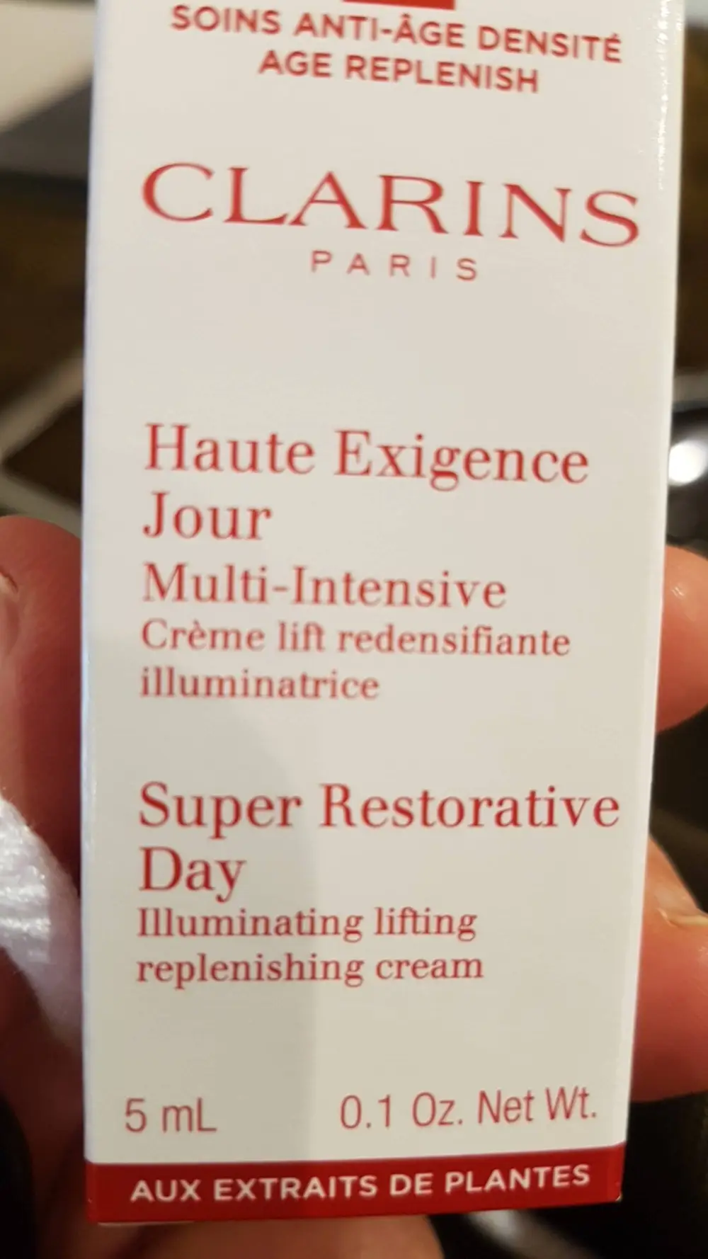 CLARINS - Haute exigence jour - Crème lift redensifiante