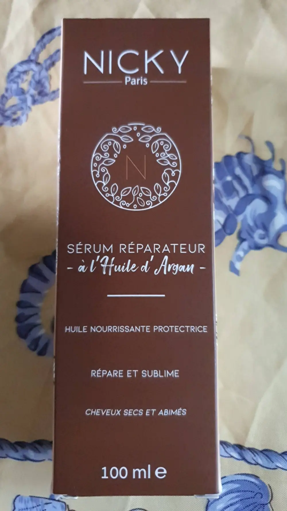 NICKY PARIS - Sérum réparateur à l'Huile d'Argan