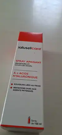 IALUSETCARE - Spray apaisant à l'acide hyaluronique