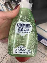 ORANGE CREATIVES - A good clean - Foaming hand wash thyme & coriander