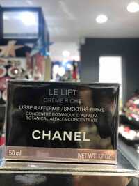 CHANEL - Le lift - crème riche lisse-raffermit