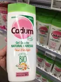 CADUM - Fleur d'oranger certifié bio - Gel douche