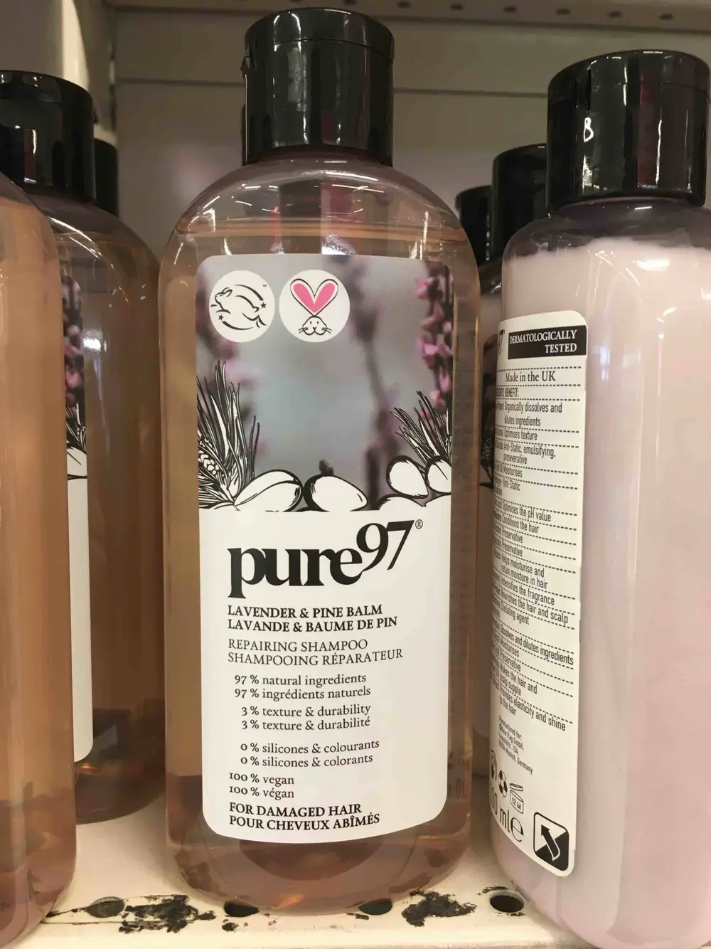 PURE 97 - Lavande & Baume de pin - Shampooing réparateur