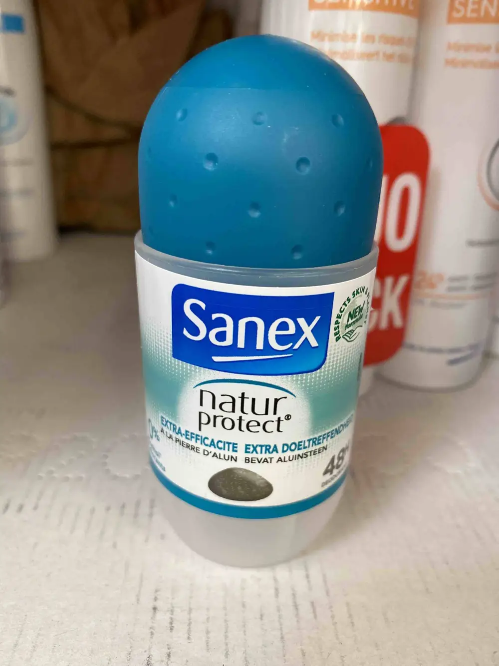 SANEX - Natur protect - Déodorant 48h à la pierre d'Alun