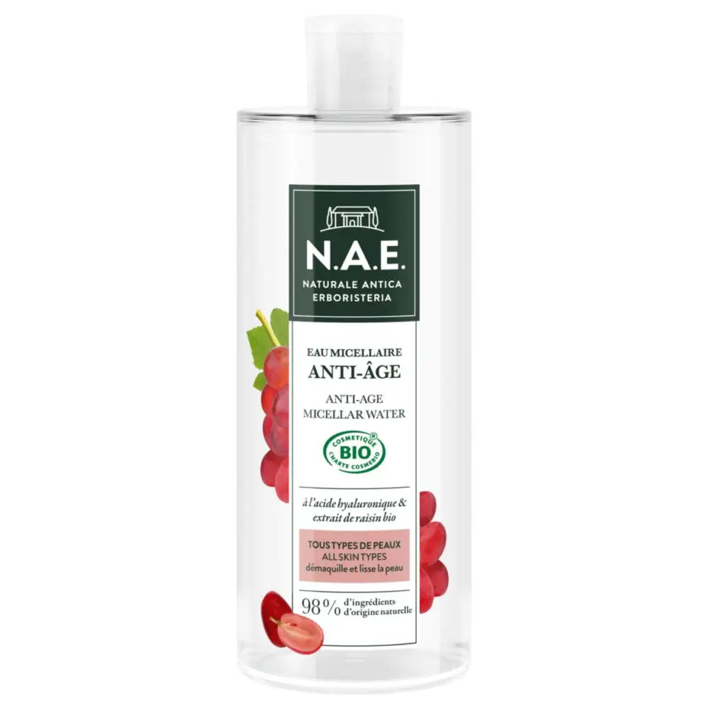 N.A.E. - N.A.E. EAU MICELLAIRE ANTI-AGE BIO COSMOS FLACON 500 ML