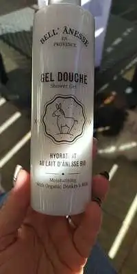 BELL'ÂNESSE EN PROVENCE - Gel douche hydratant au lait d'ânesse bio