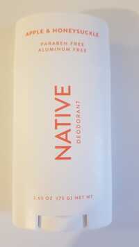 NATIVE - Apple & Honeysuckle - Déodorant