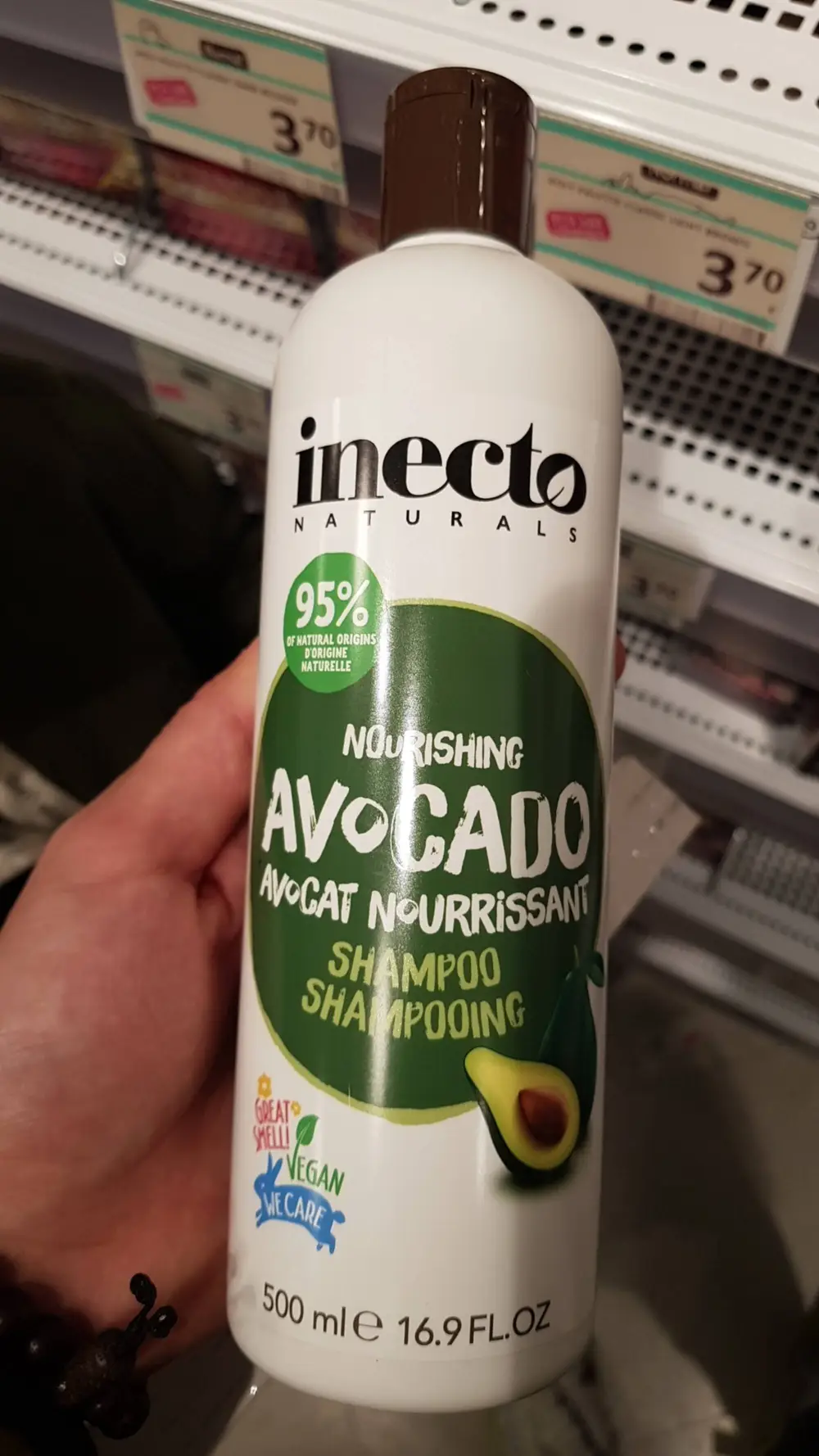 INECTO - Naturals - Shampooing avocat nourrissant