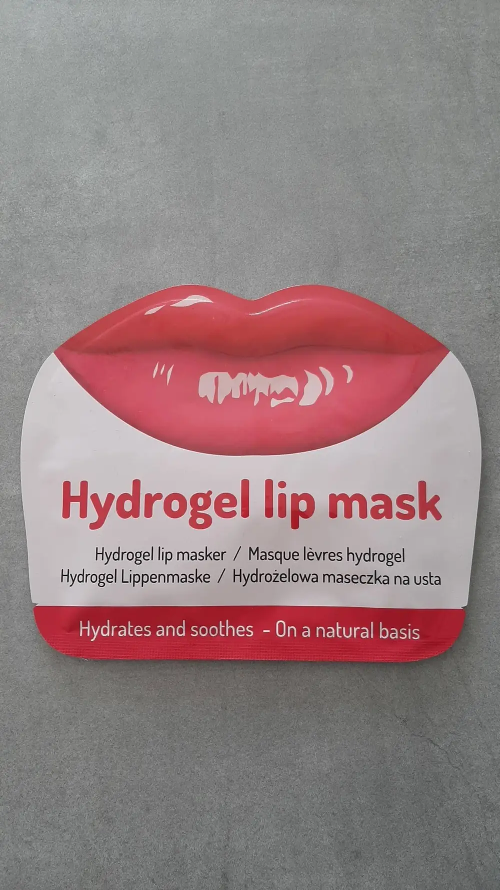 MASCOT EUROPE BV - Masque lèvres hydrogel