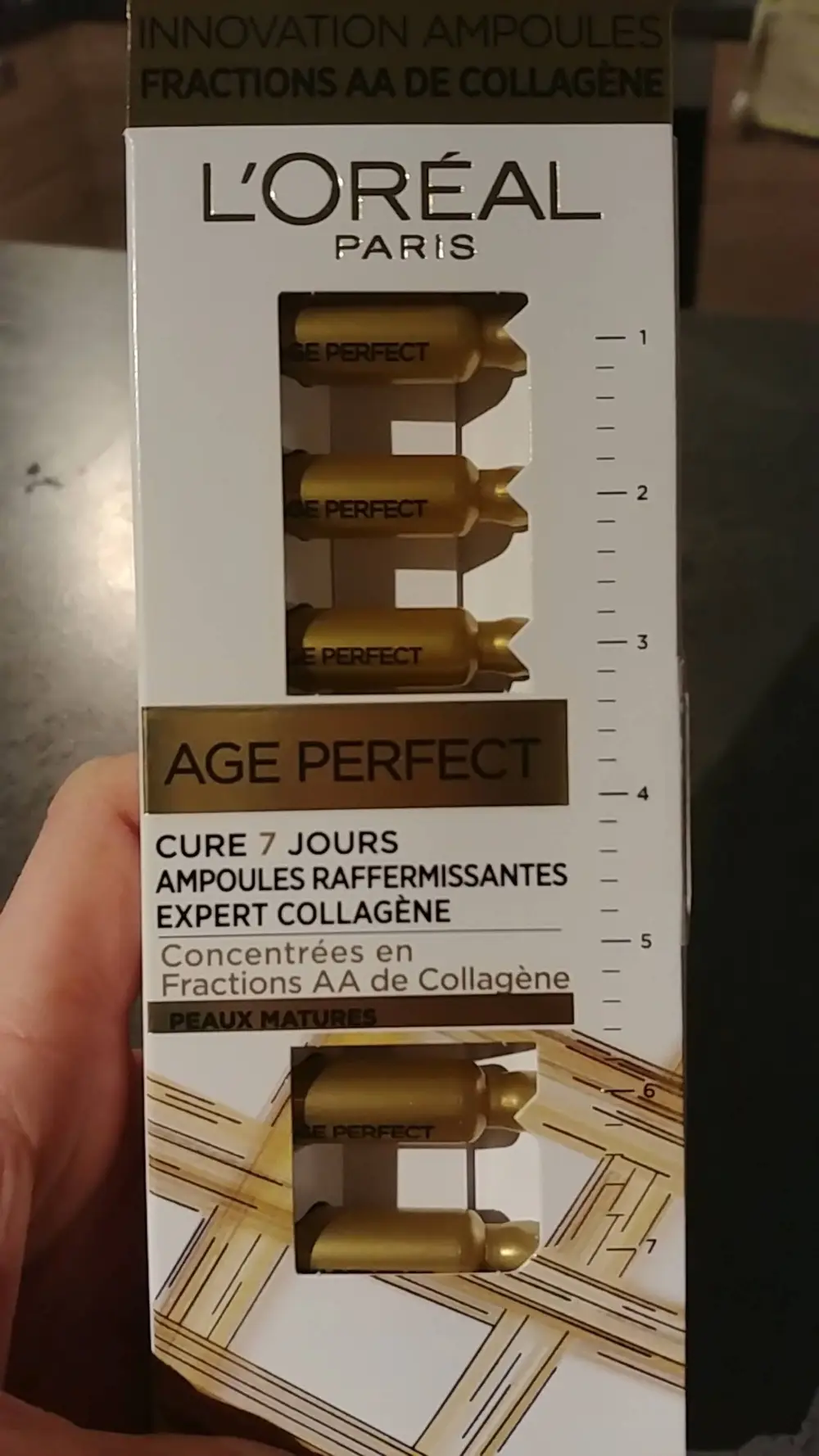 L'ORÉAL - Age perfect - Cure 7 jours ampoules raffermissantes expert collagène