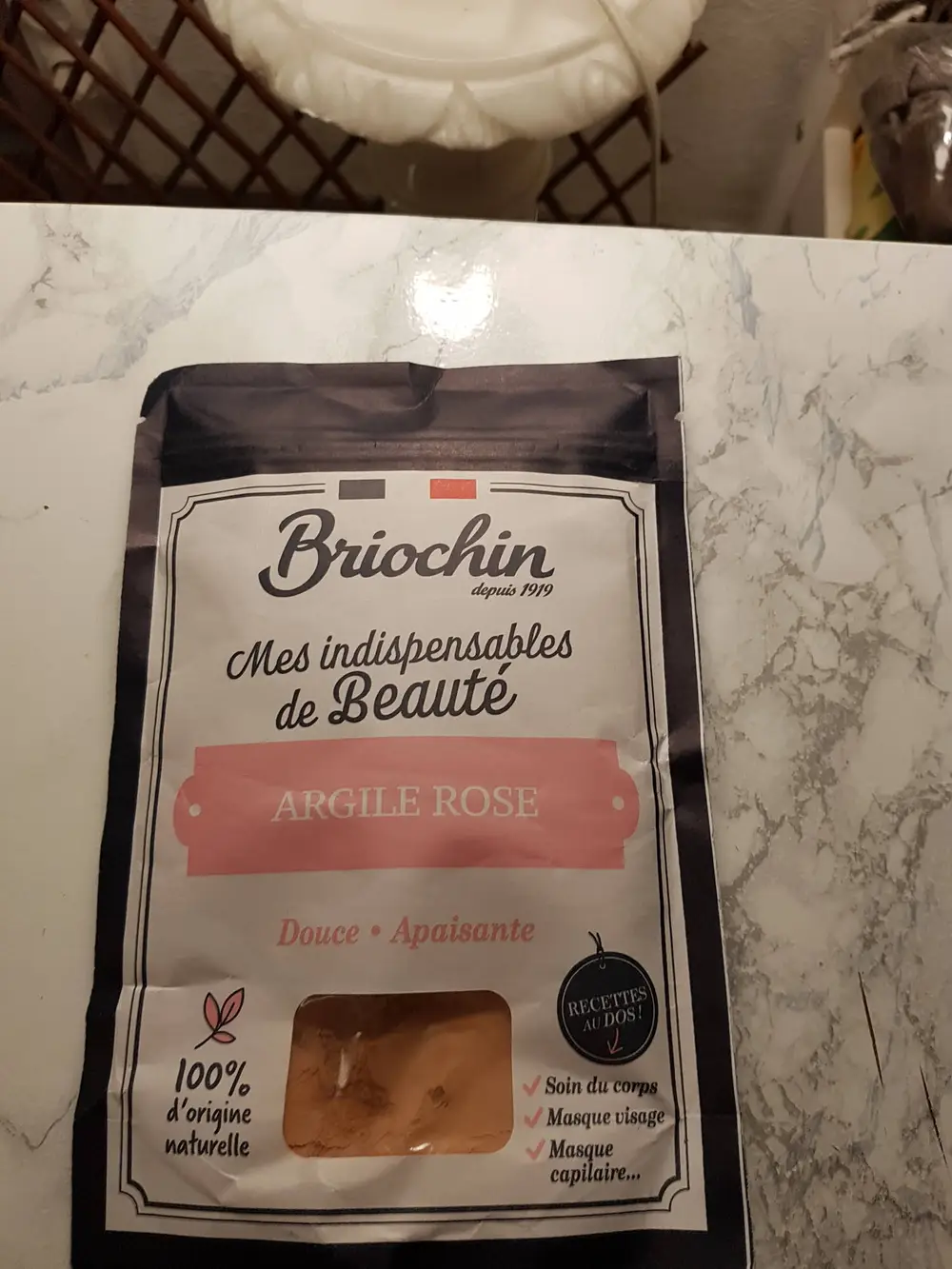 BRIOCHIN - Argile rose - Mes indispensables de beauté 