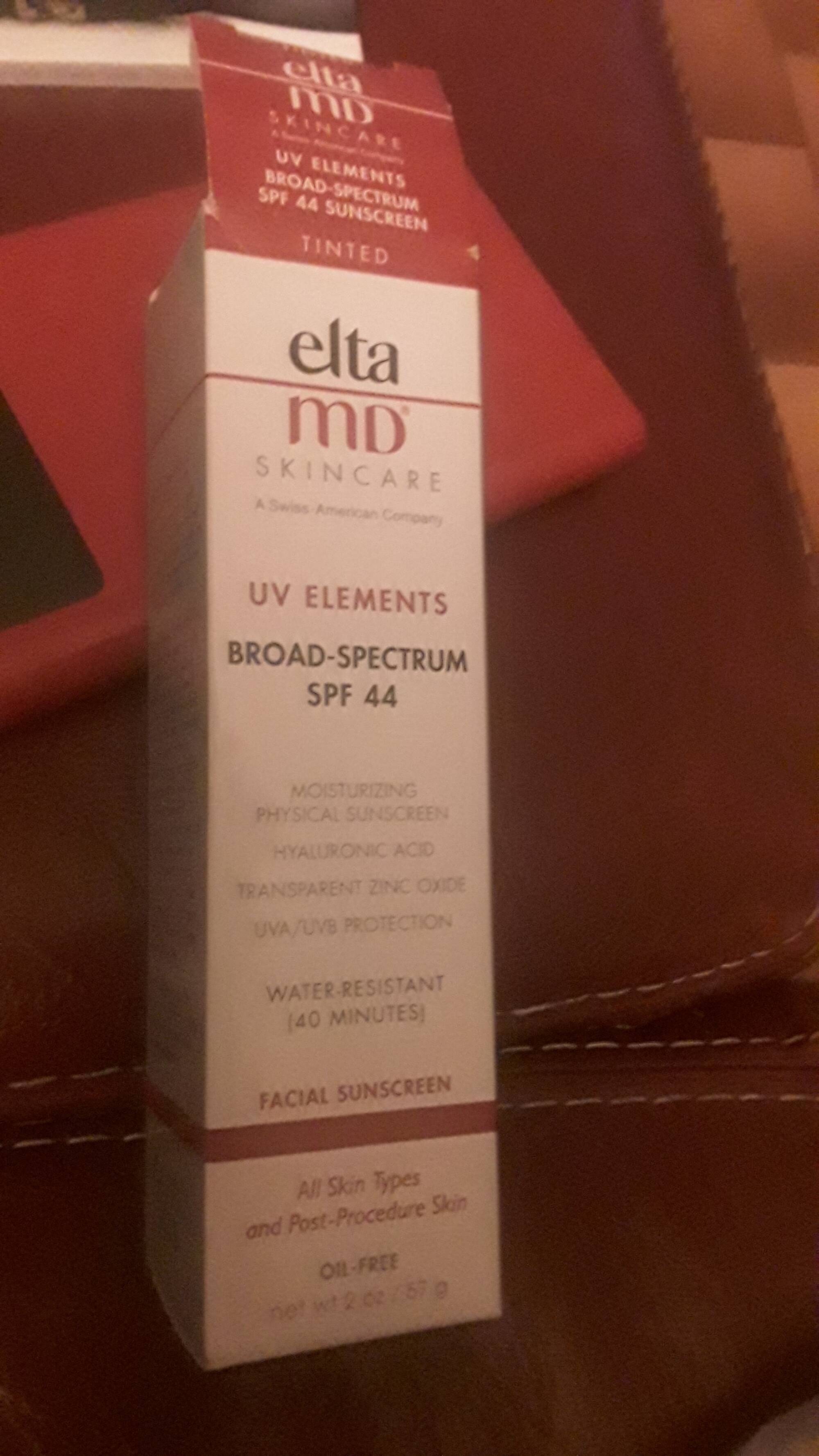 ELTA MD - UV Elements - Facial sunscreen broad spectrum SPF 44 