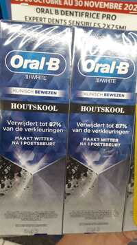 ORAL-B - Houtskool - Dentifrice pro