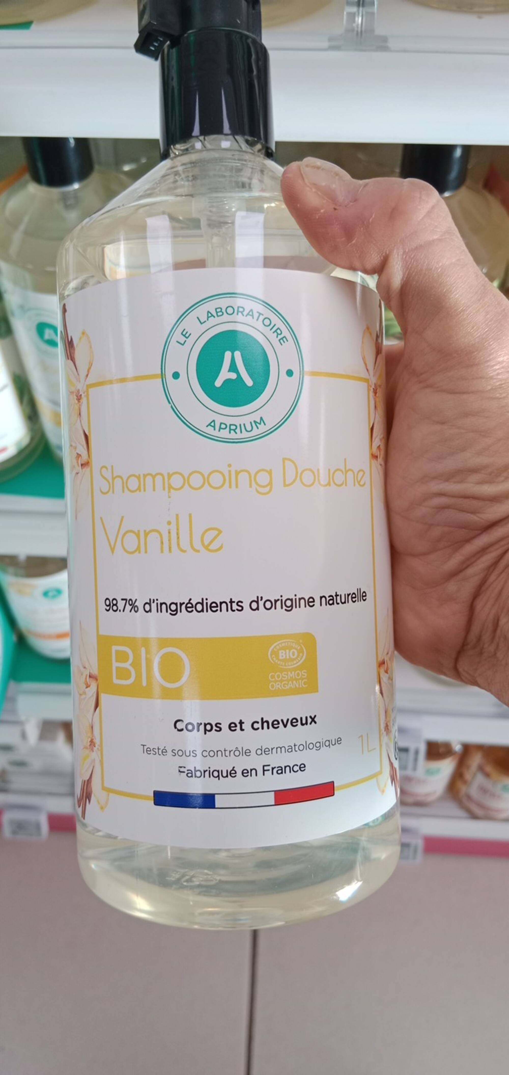 LABORATOIRE APRIUM - Shampooing douche vanille bio
