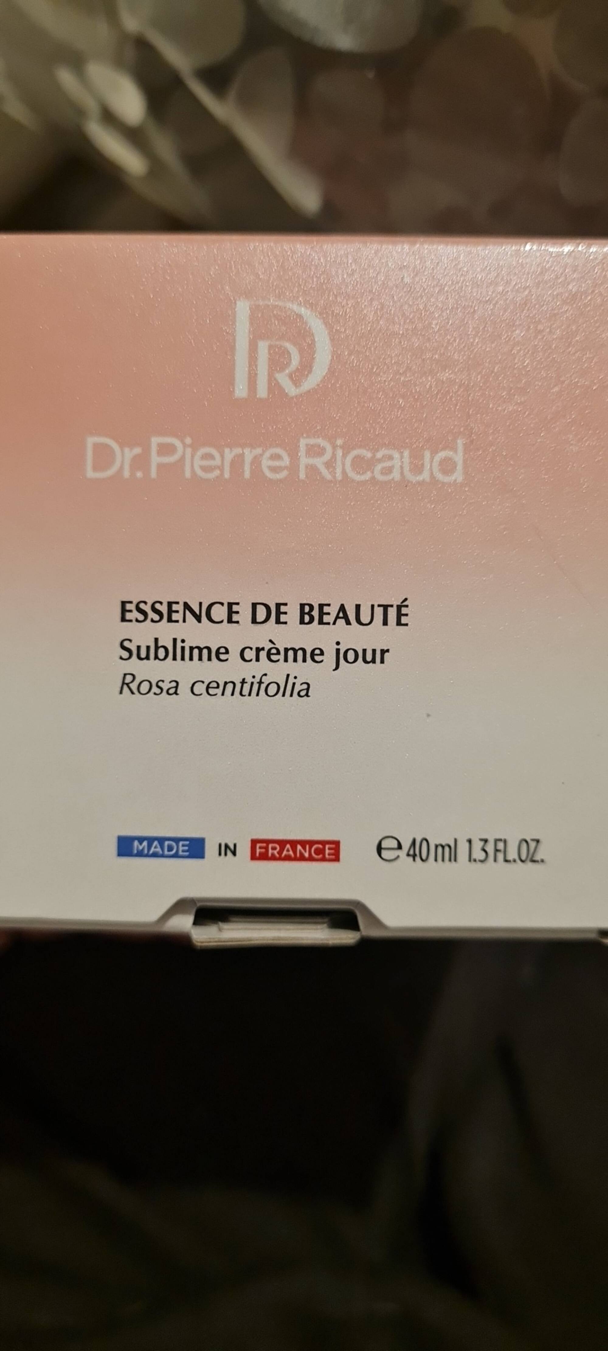 DR PIERRE RICAUD - Essence de beauté - Sublime crème jour
