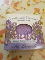 MARIO FISSI - Iris lavande - Fruits and flavours natural soap