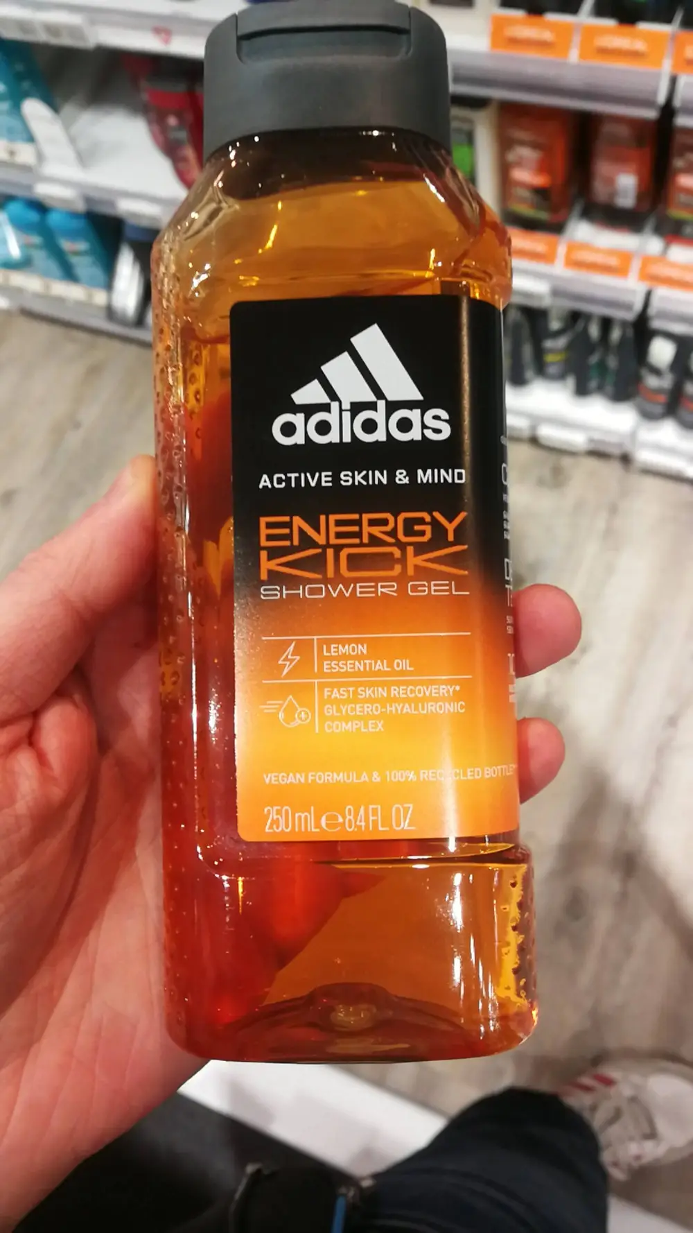 ADIDAS - Energy kick- Shower gel