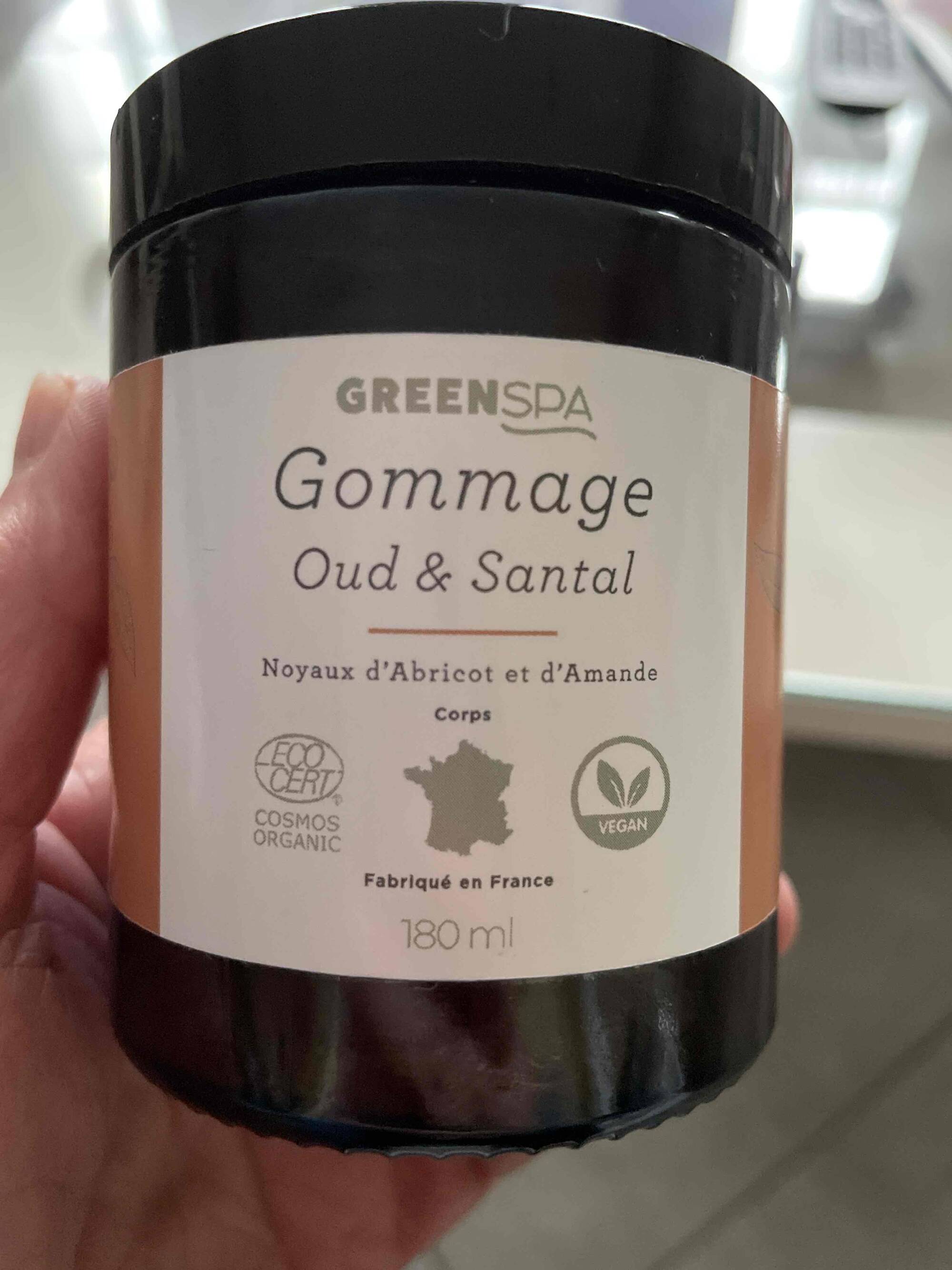 GREEN SPA - Corps - Gommage oud & santal