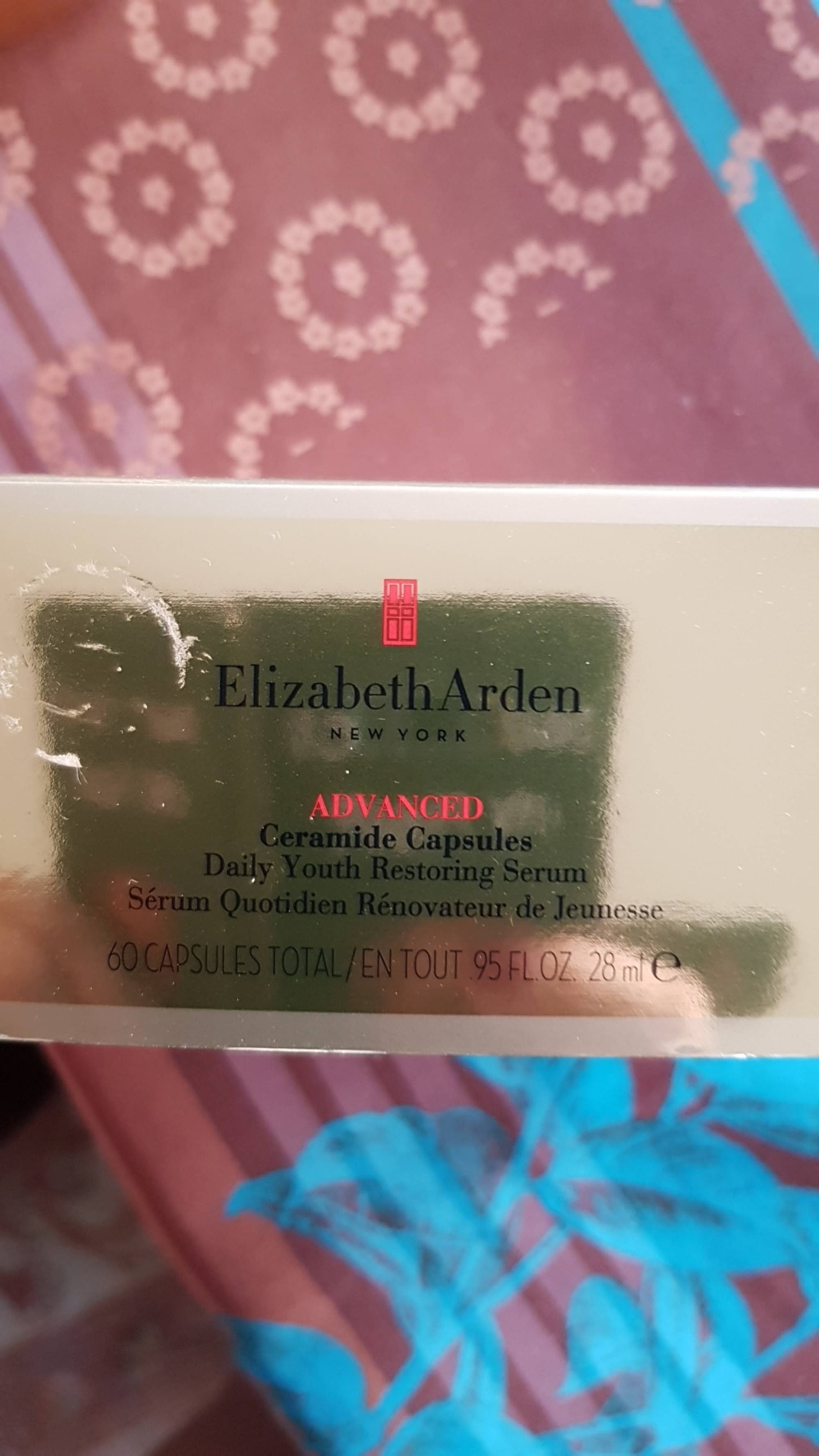 ELIZABETH ARDEN - Advanced Ceramide capsules - Sérum quotidien rénovateur de jeunesse