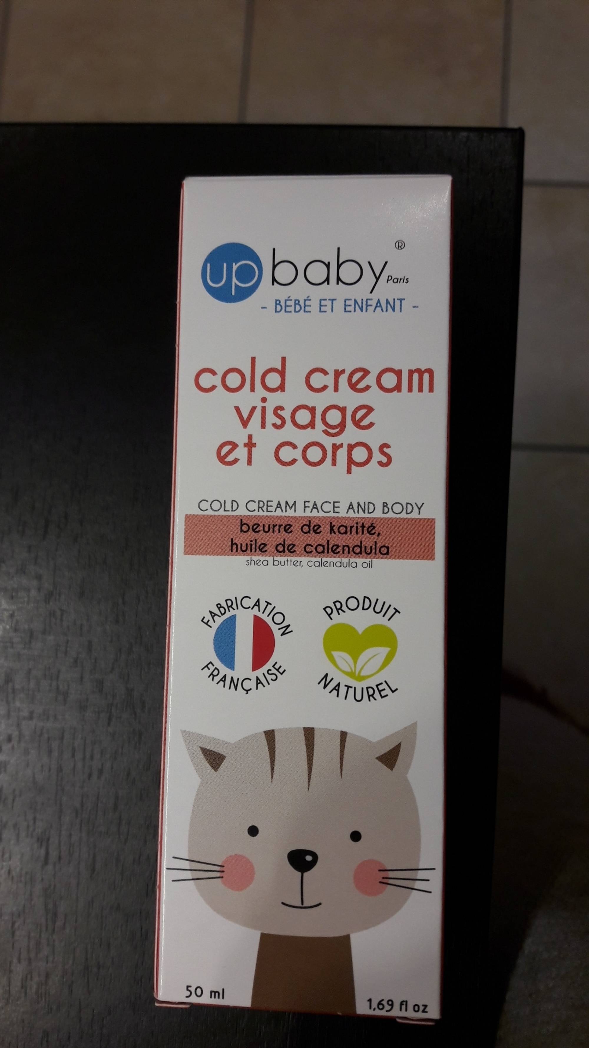 UP BABY - Cold cream visage et corps