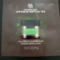 THE BODY SHOP - Japanese matcha tea - Masque dépolluant