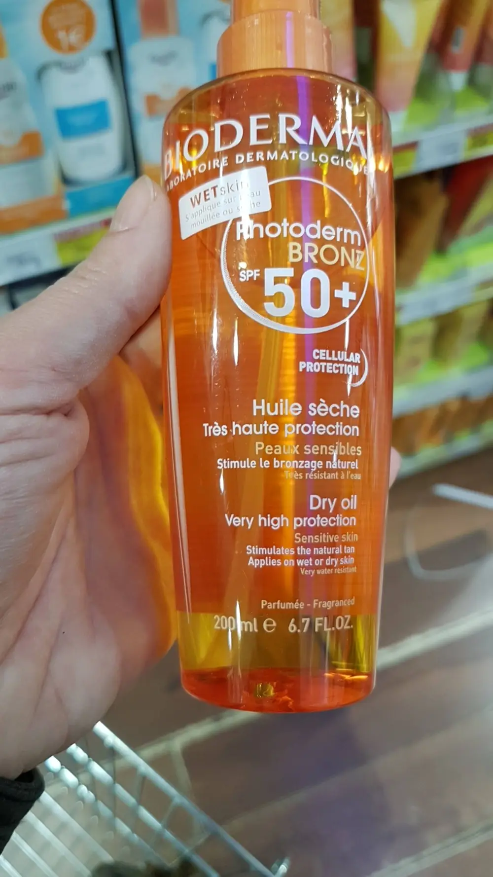 BIODERMA - Photoderm Bronz - Huile sèche SPF 50+