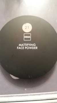 HEMA - Mattifying face powder 21 rose light 