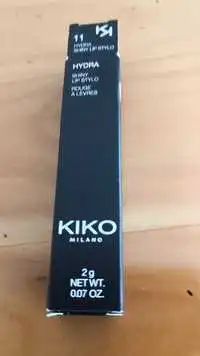 KIKO MILANO - Hydra shiny lip stylo - Rouge à lèvres 