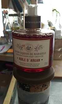 LA MAISON DU SAVON DE MARSEILLE - Huile d'argan - Savon liquide de Marseille