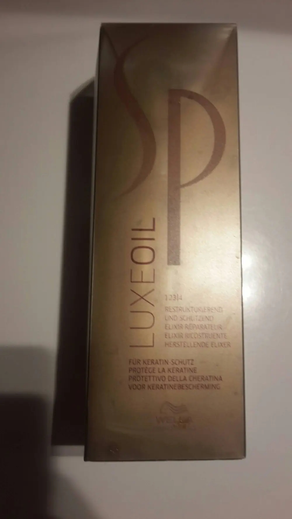 WELLA - SP Luxe Oil - Elixir réparateur