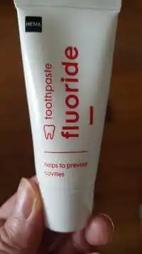 HEMA - Toothpaste fluoride