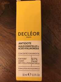 DECLÉOR - Antidote - Huiles essentielles + acide hyaluronique
