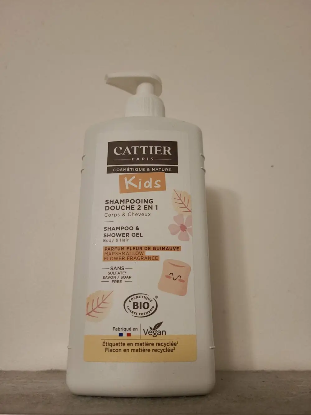 CATTIER - Kids Shampoing douche 2 en 1