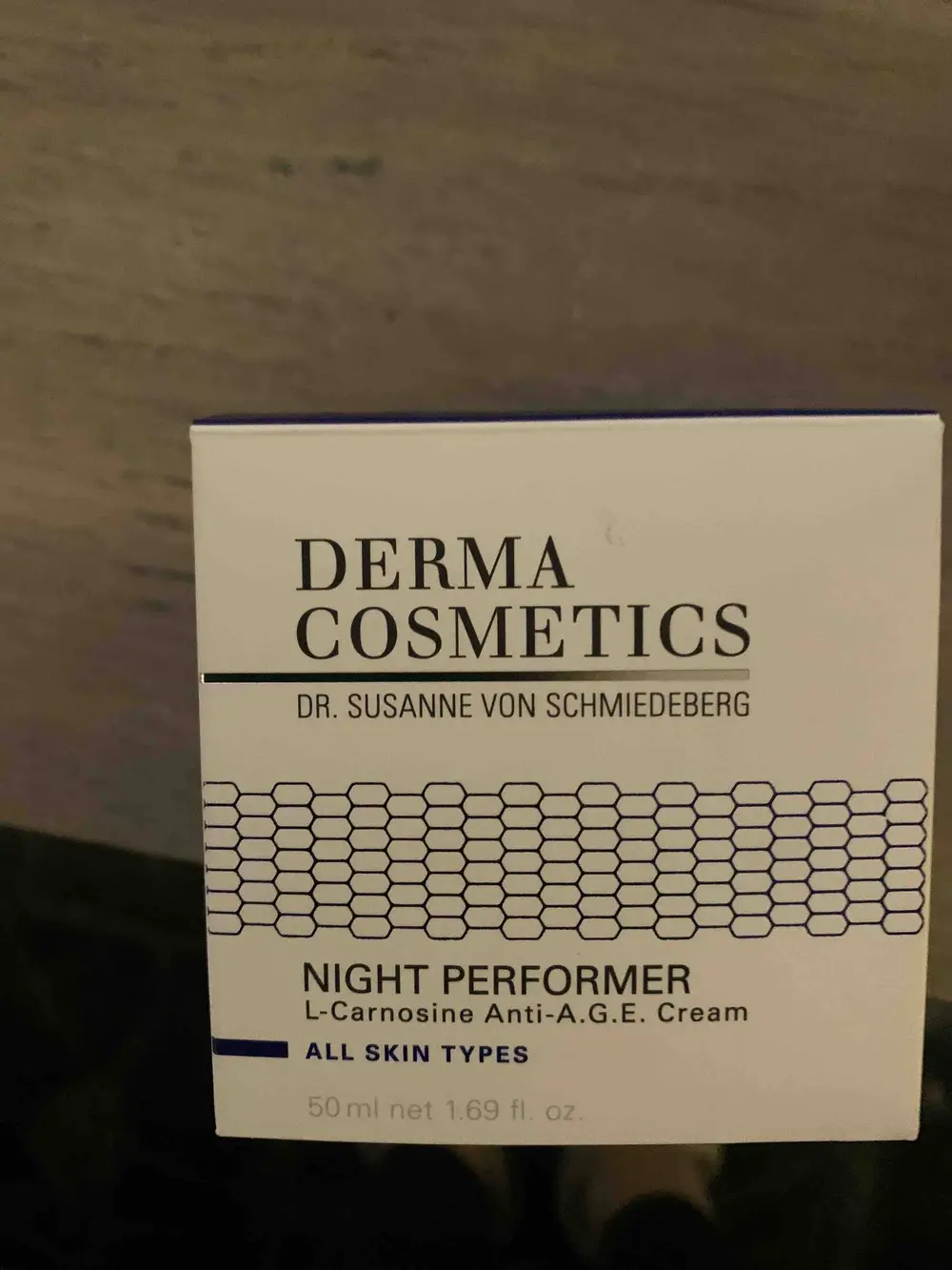 DERMA COSMETICS - Night performer - L-Carnosine anti-age cream