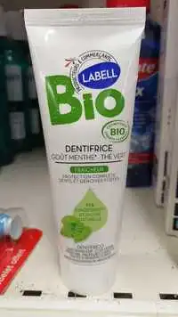 LABELL - Dentifrice goût menthe - thé vert 