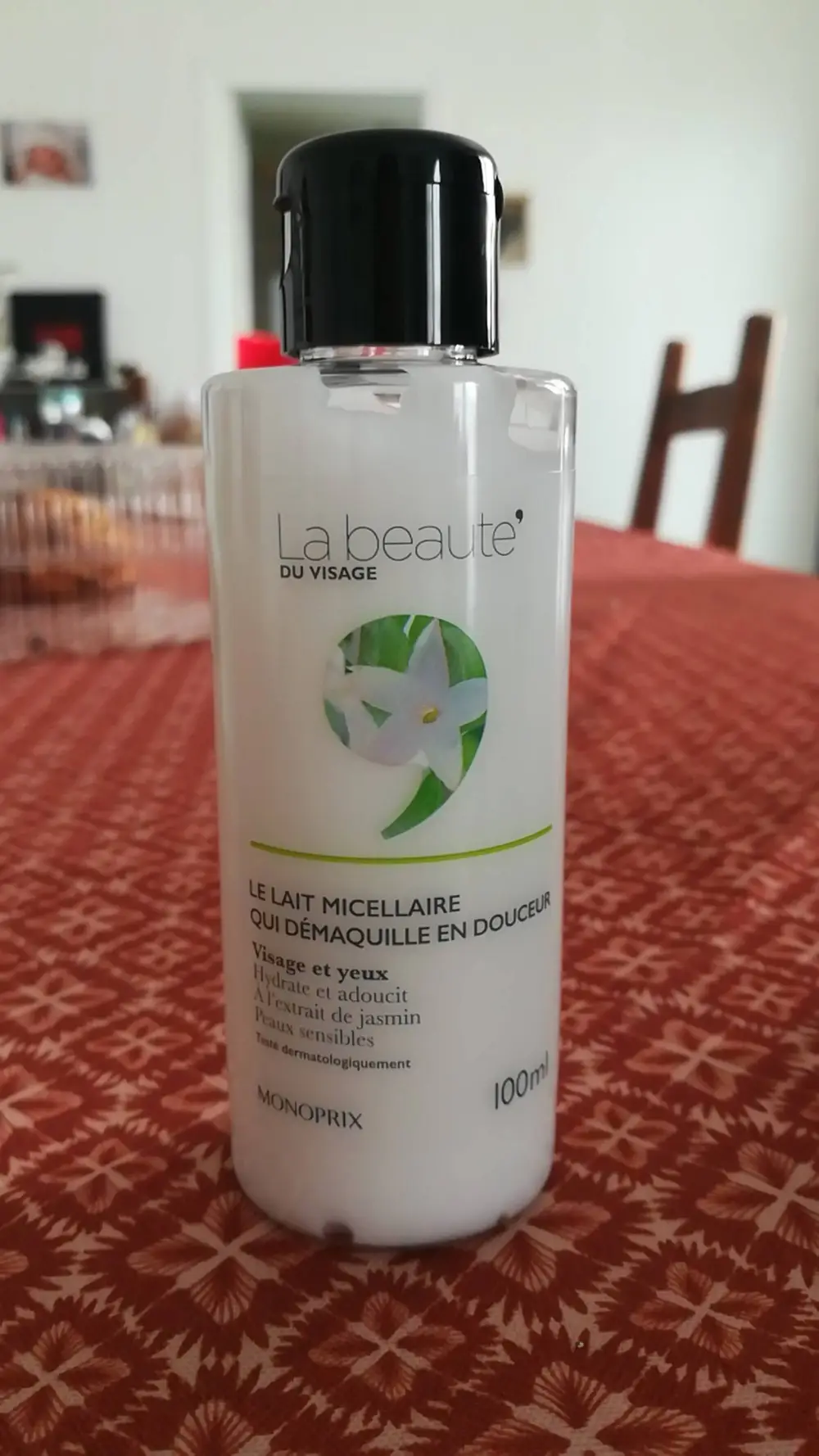 MONOPRIX - La beauté' du visage - Lait micellaire démaquillant 