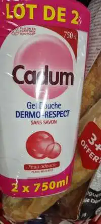 CADUM - Dermo-respect - Gel douche sans savon