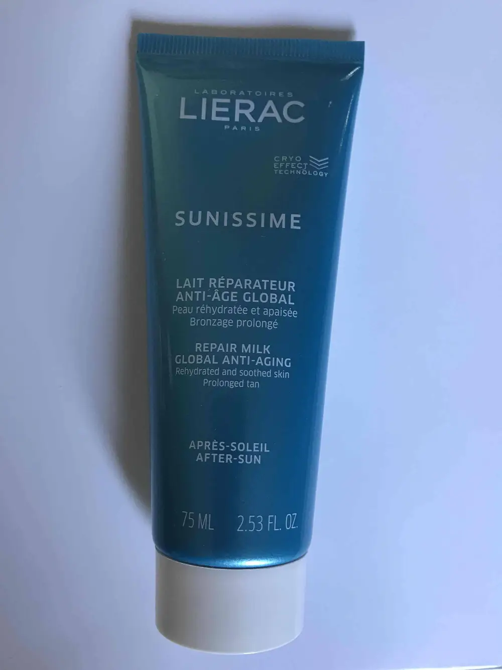 LIÉRAC - Lait réparateur anti-âge global - Après soleil