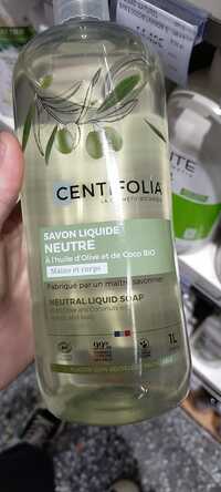 CENTIFOLIA - Savon liquide neutre à l'huile d'olive et de coco