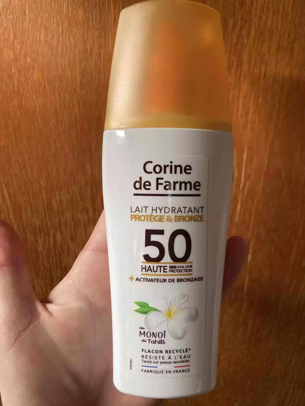 CORINE DE FARME - Lait hydratant spf 50