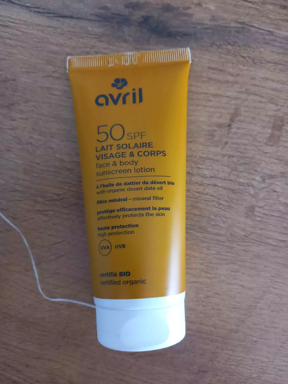 AVRIL - Lait solaire visage & corps SPF50