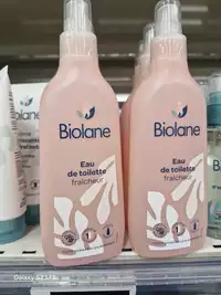 BIOLANE - Eau de toilette fraîcheur 