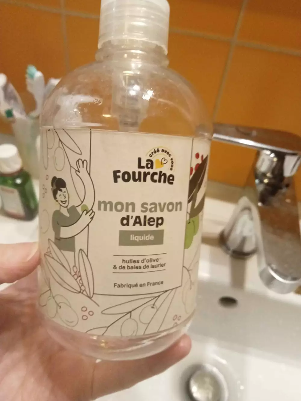 LA FOURCHE - Mon savon d'Alep liquide