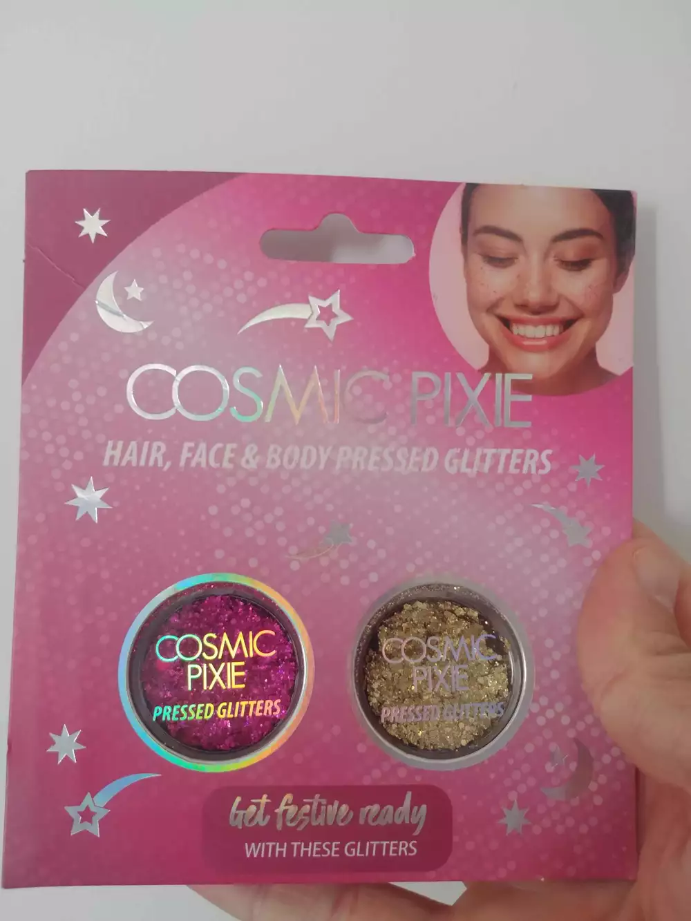 COSMIC PIXIE - Hair, face & body pressed glitters