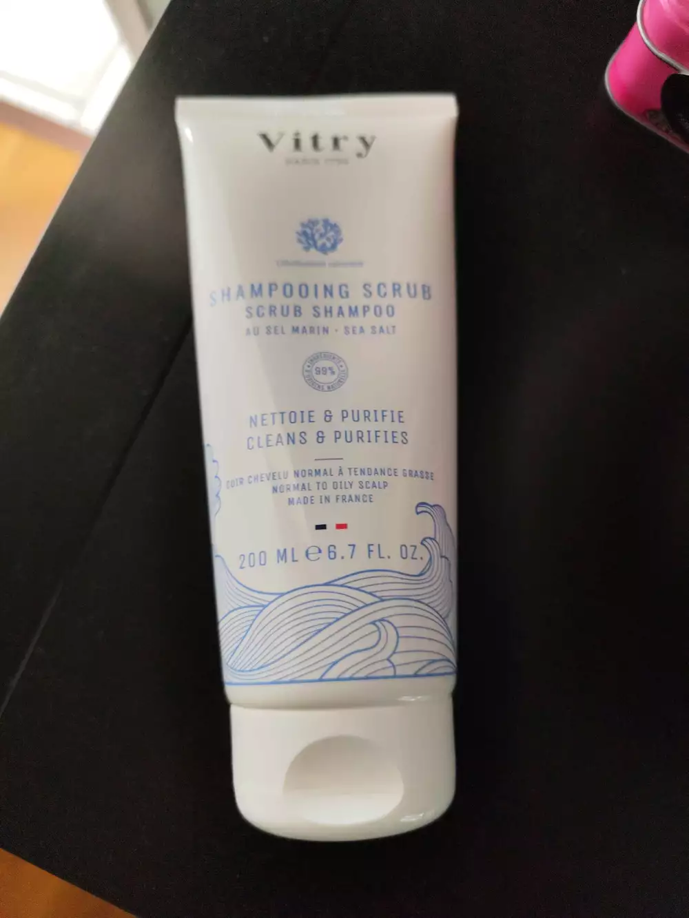 VITRY - Shampooing scrub au sel marin