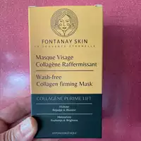 FONTANAY SKIN - Masque visage collagène raffermissant