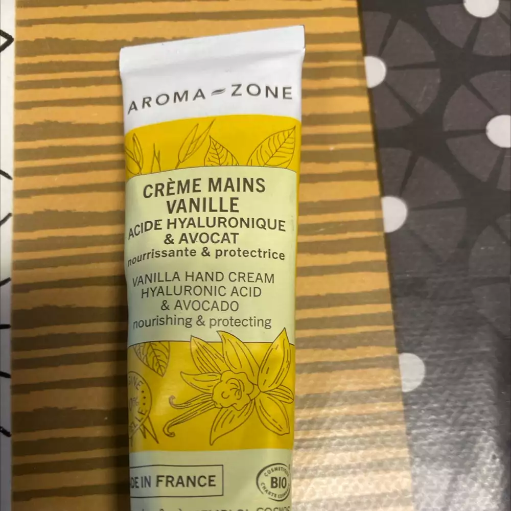 AROMA-ZONE - Crème mains vanille