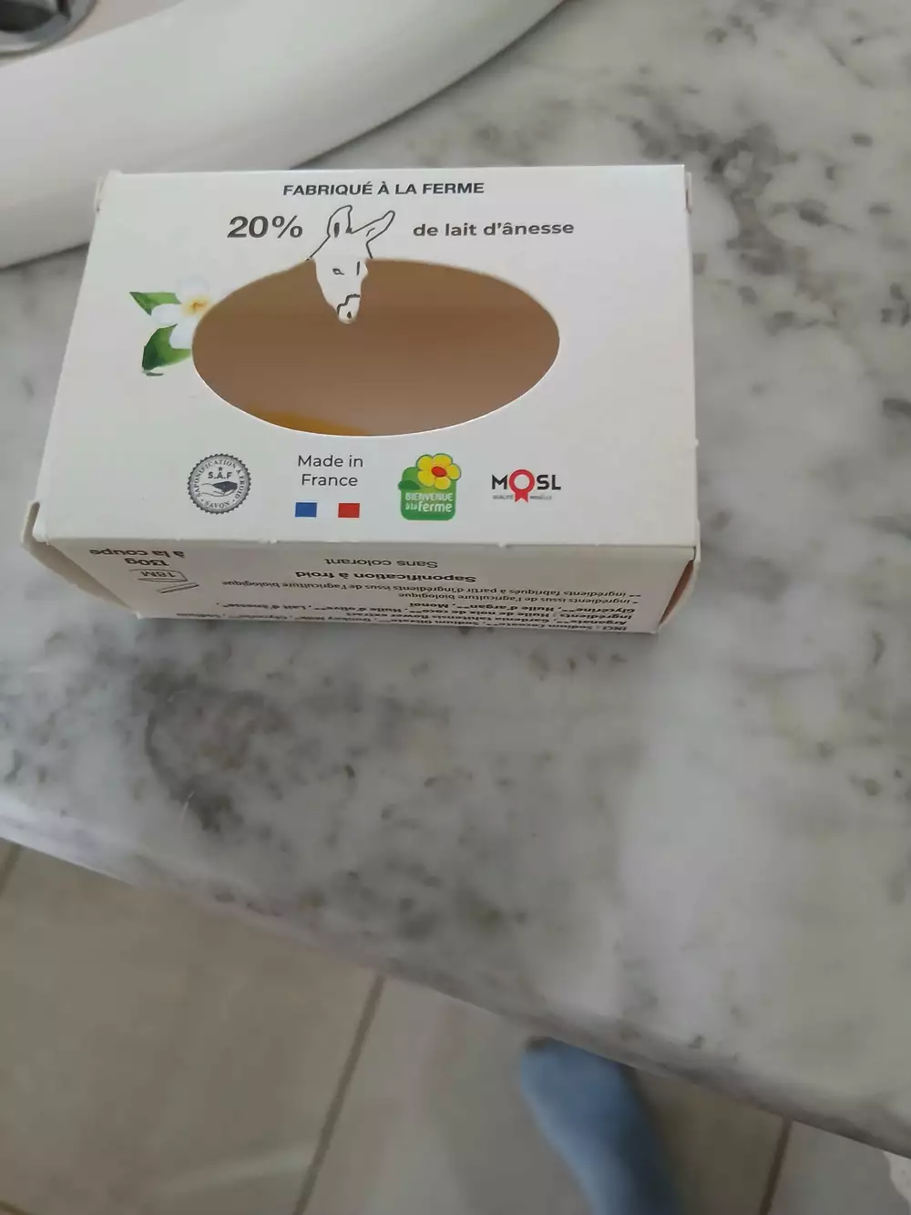 MOSELL'ÂNE - Savon de lait d'ânesse