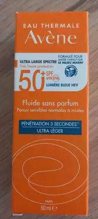 EAU THERMALE AVÈNE - Fluide sans parfum SPF 50+