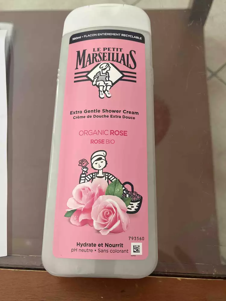 LE PETIT MARSEILLAIS - Crème de douche extra douce rose bio